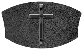 DNSWILL 510 BK SH BK Black Single Cross Shimmer Black